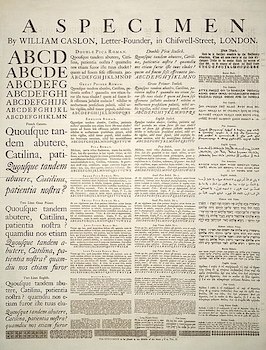 specimen sheet